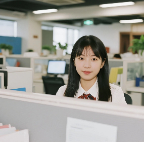 jimeng 2025 07 24 5969 办公室生活大头照